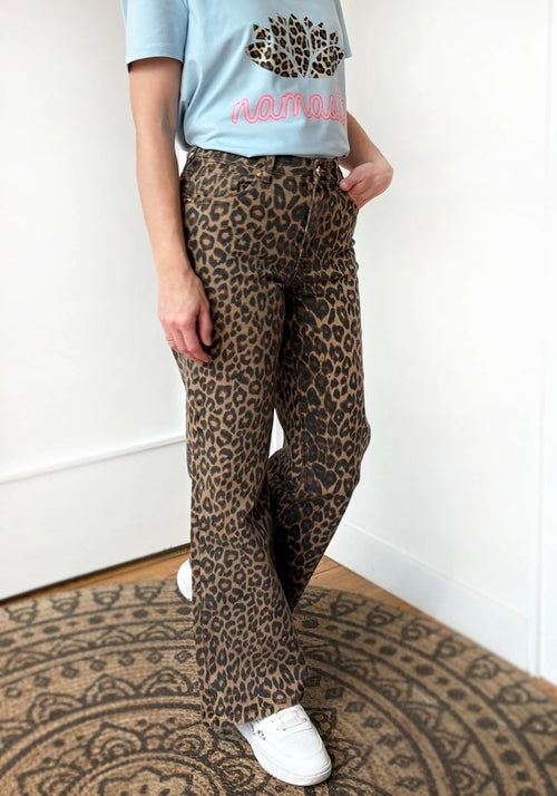 Miss Goodlife Jeans "Flared Leo"