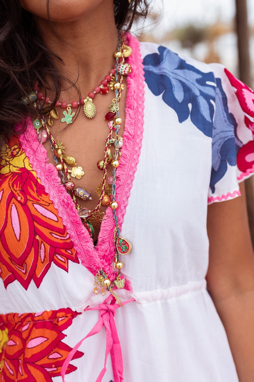 Midi Dress "Big Flower"