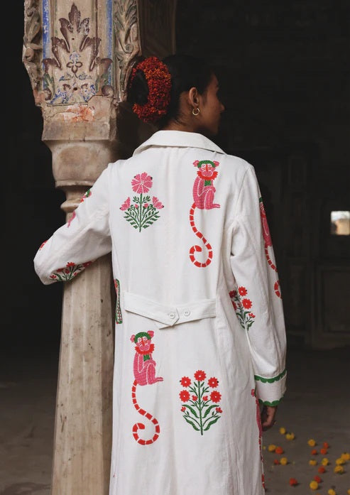 Palace Coat Jodhpur Red