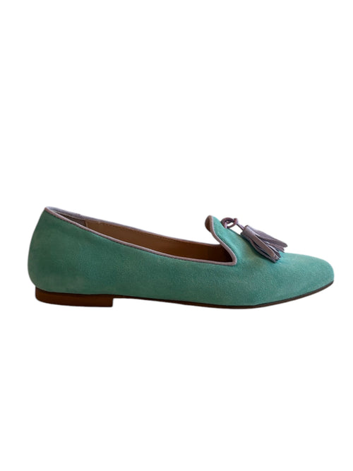 Tassel Loafer Celeste/Glicine