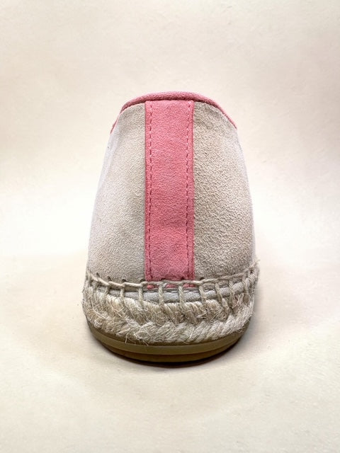 Espandrilles Moccasins Tassel sand/coral