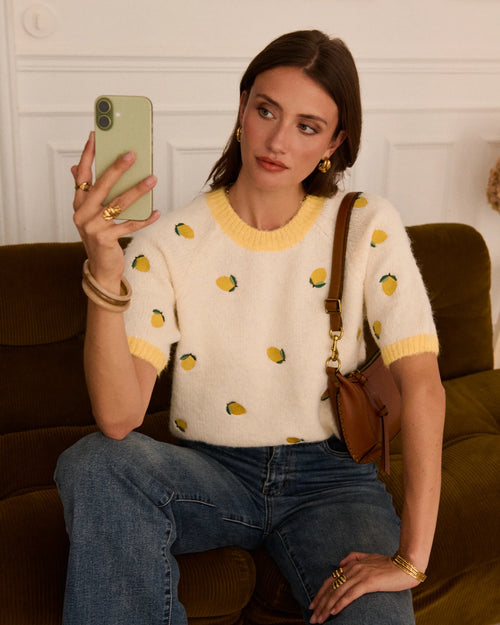 Kurz Pulli "Lemon"