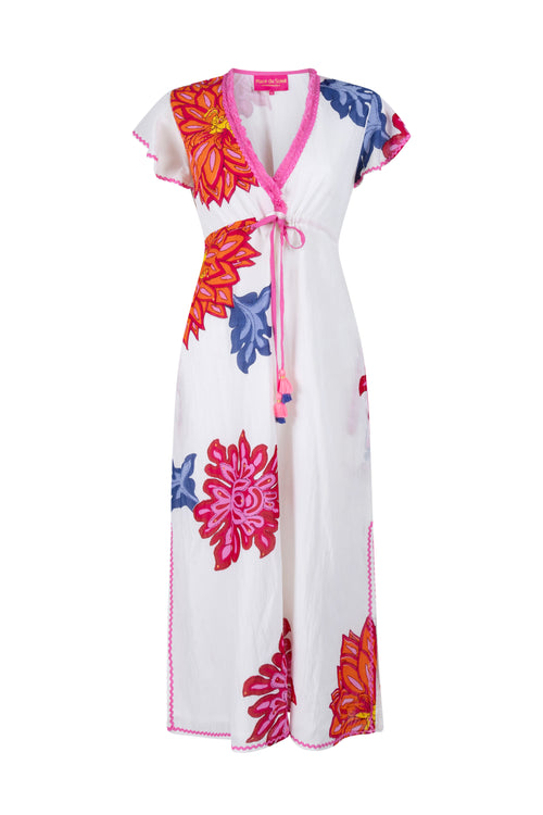 Midi Dress "Big Flower"