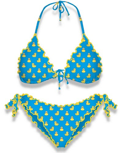 Bikini Ducky Glass