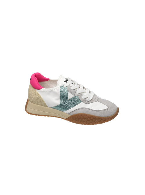 Kehnoo Sneakers white/sky/fuxia