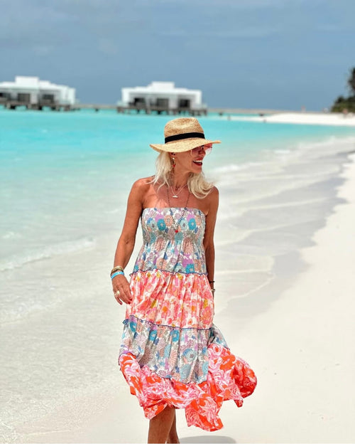 Maxirock/Dress "Flower Mix"