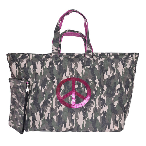 Cute Stuff Shopper XXL "Peace Camounflage"