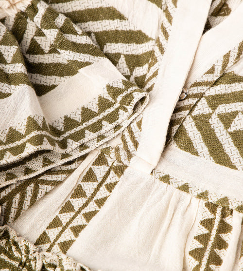 Kids Dress Ella khaki