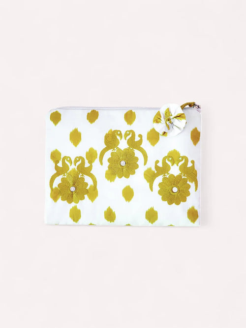 Bag Ortiga Lime Dots/Gujarat Birds