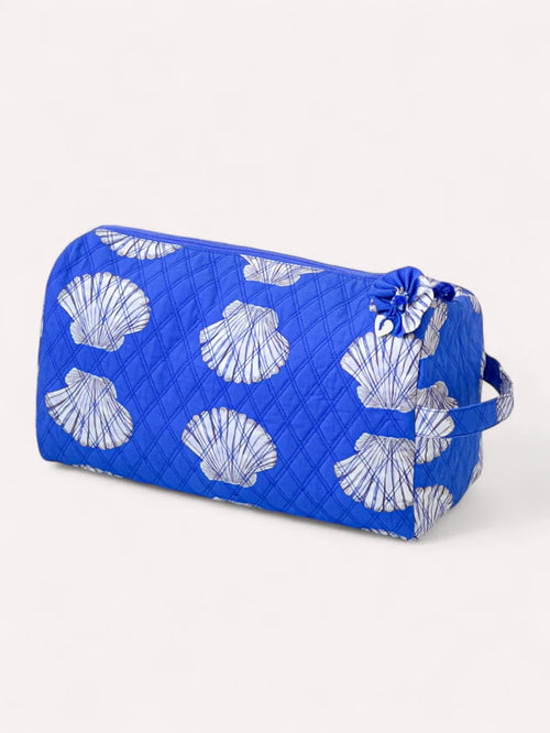 Wash Bag Blue Shells