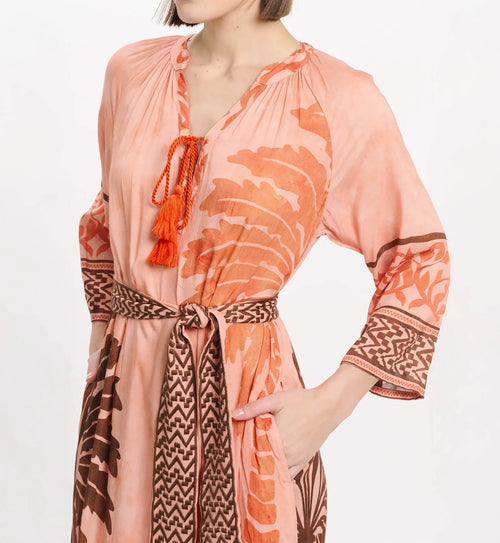 Dress "Aida" peach