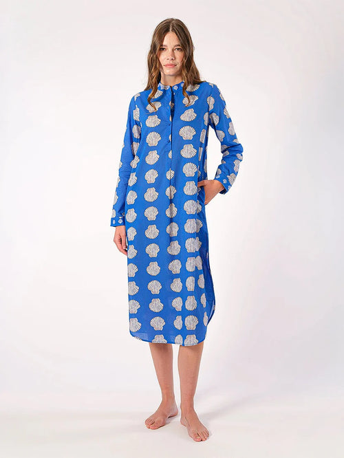 Kaftan Cedar Blue Shells