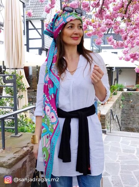 nachhaltiges Dreieckstuch "Meret"