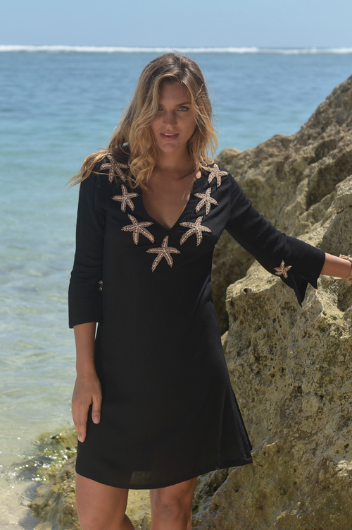 Tunika/Dress Starfish black/bronze