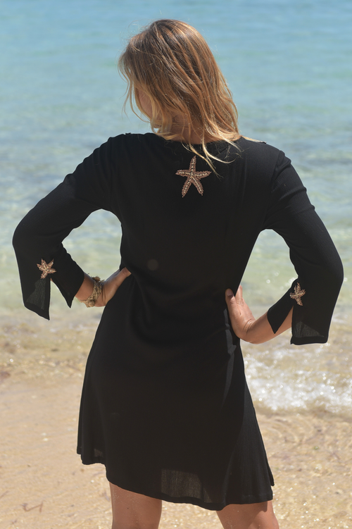 Tunika/Dress Starfish black/bronze