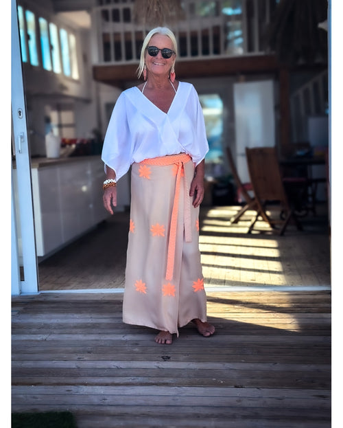 Wickel Rock Lotus Flower almond/orange