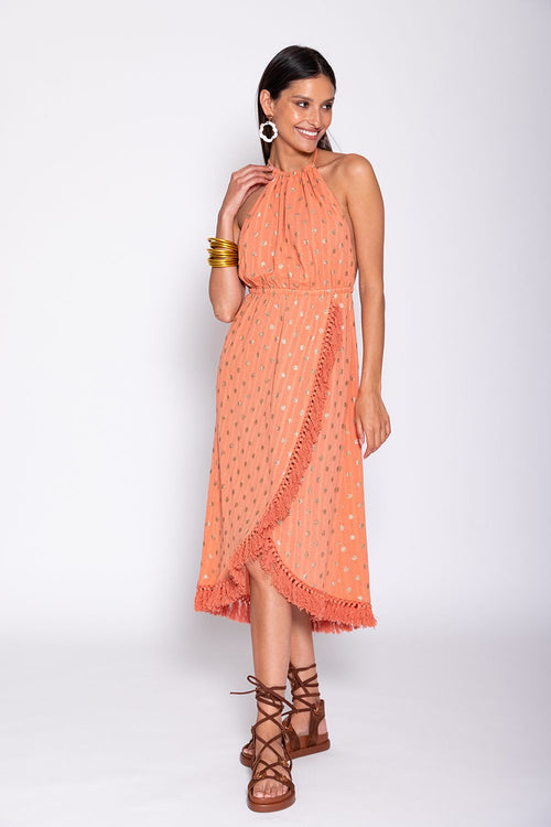 Dress Adela Dubai terracotta
