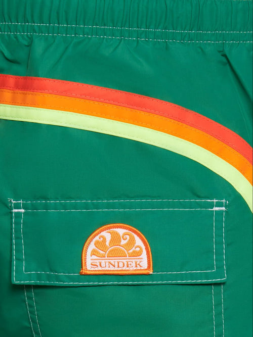 Short medium 14 inch field green