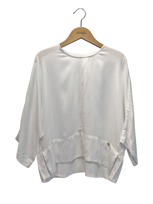 Bluse Modern White