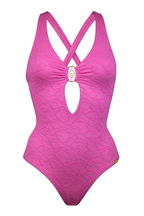 Badeanzug Super Nova pink