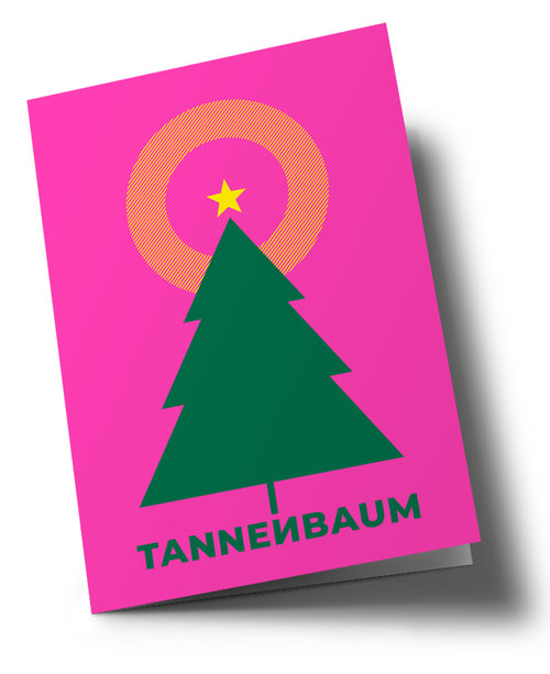 Klappkarte mit Kuvert "Oh Tannenbaum"