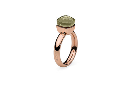 Ring Firenze rosegold khaki