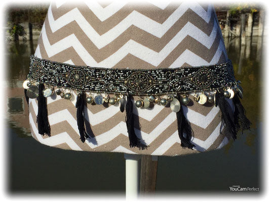 Gürtel Tassel & Pailletten