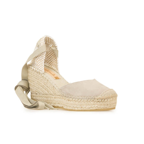 Wedges Espandrilles Leder