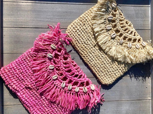 Bast Clutch Formentera Seashell