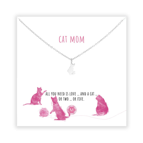 Kette "Cat Mom"