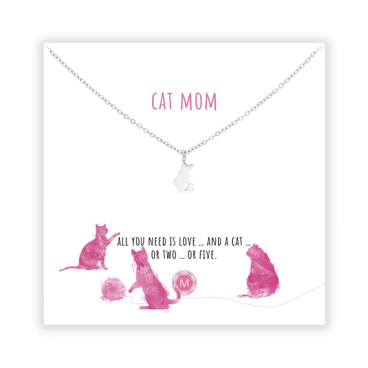 Kette "Cat Mom"