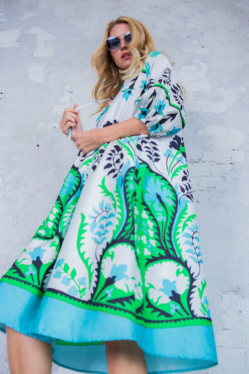 Tunika Dress "Turquoise Summer"