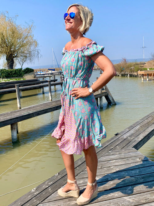 Dress Chiara Print Ornament
