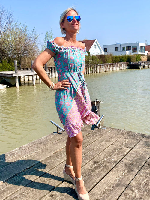 Dress Chiara Print Ornament