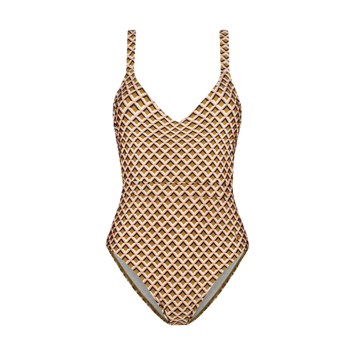 Badeanzug Geometric Play