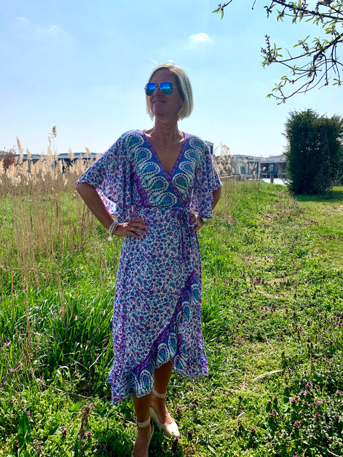 Wickelkleid Marinella Print Flower