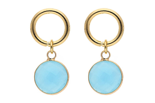 Ohrringe "Aqua Circle"
