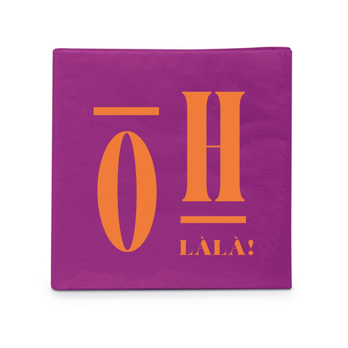 Cocktailservietten "Oh La La"