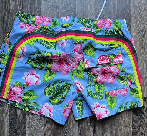 Boardshort Women Hibiscus