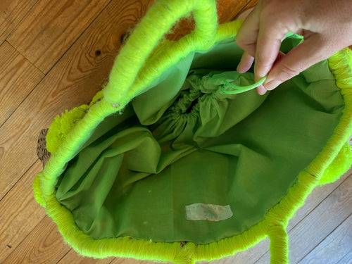 Korb Pom Pom Addict orange