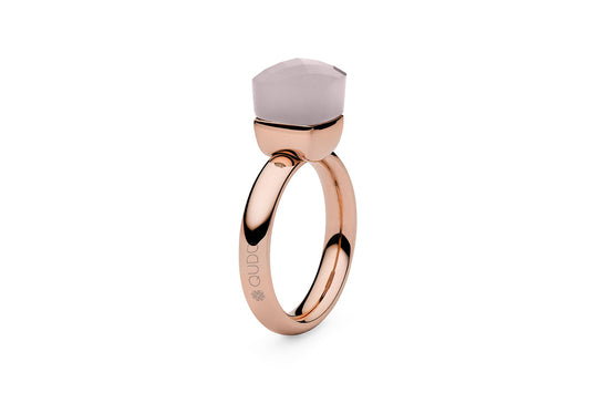 Ring Firenze rosegold rosenquartz opal