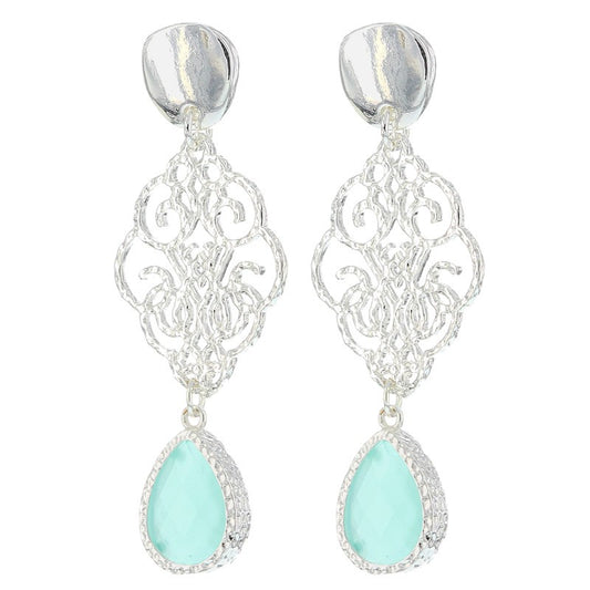 Ohrringe Palazzo silber