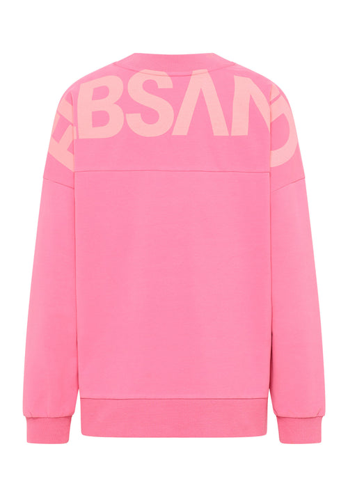 Elbsand Tuuma Sweatshirt soda pink/coral