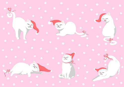 Postkarte "Cats Xmas"