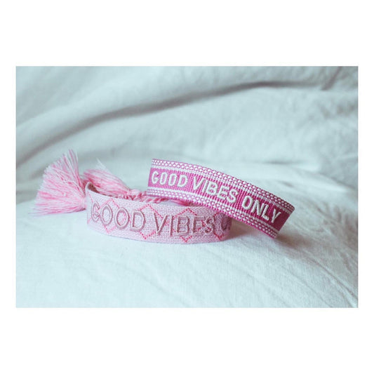 gewebtes Armband Good Vibes Only 
