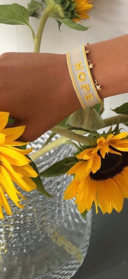 gewebtes Armband Hope