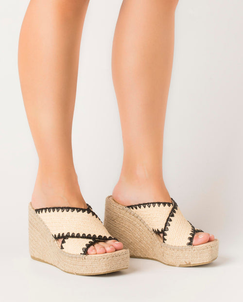 Espandrillos Wedges Raffia Monet