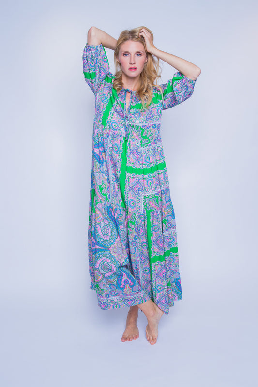 Boho Maxi Dress Paisleylove