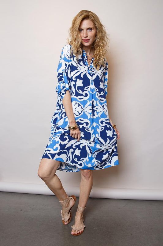 Emily Blusen Dress short blue