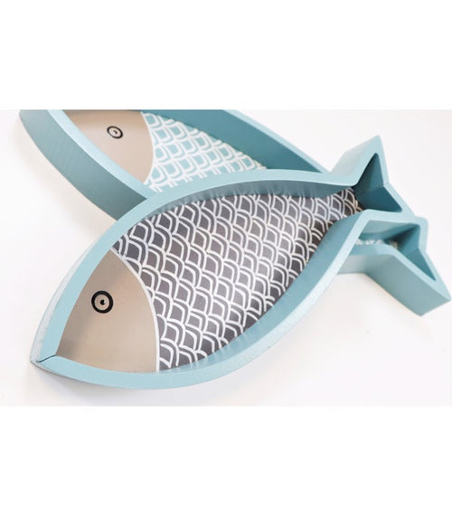 Tablettschalen 3er Set Fisch